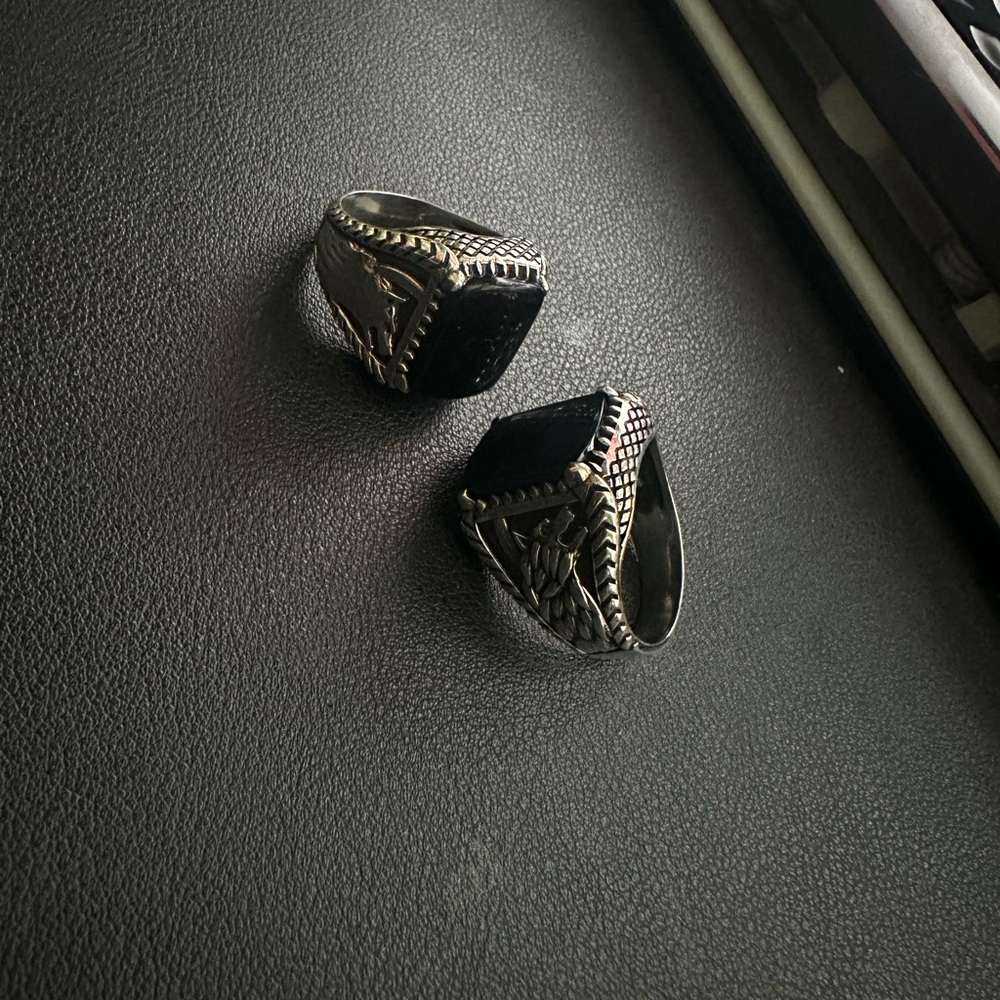 Stainless steel A925 Wolf Rings